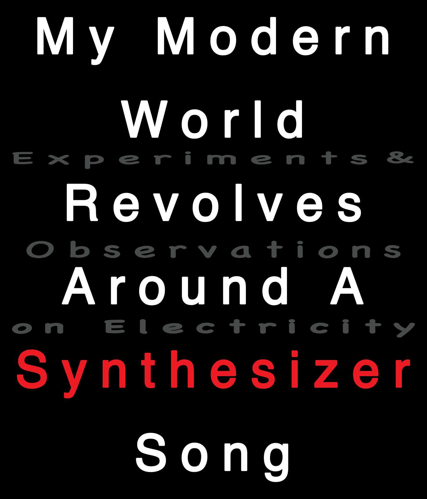 My Modern World Revolves...