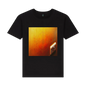 black t-shirt featuring a pop art style design of a plug